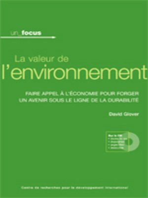 cover image of La valeur de l'environnement